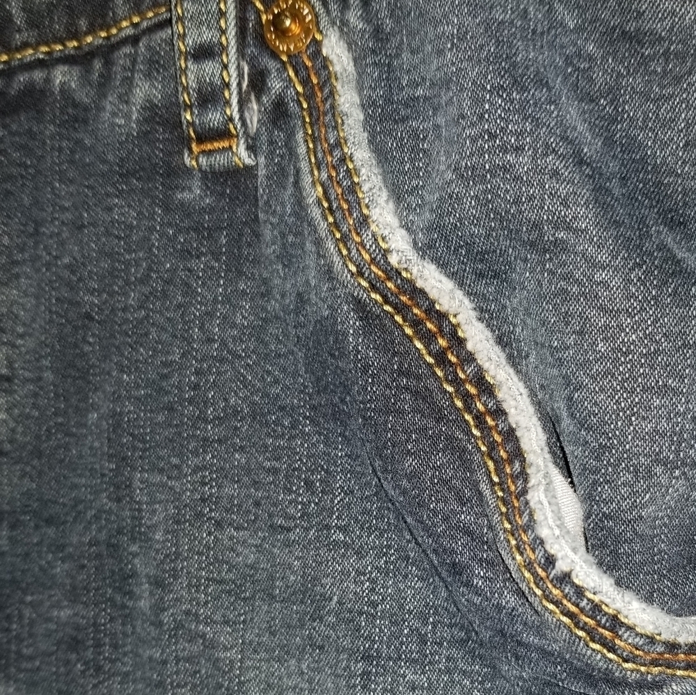 Baby Phat Carpenter Jeans Stretchy Flare Leg Size 7 - Picture 3 of 11